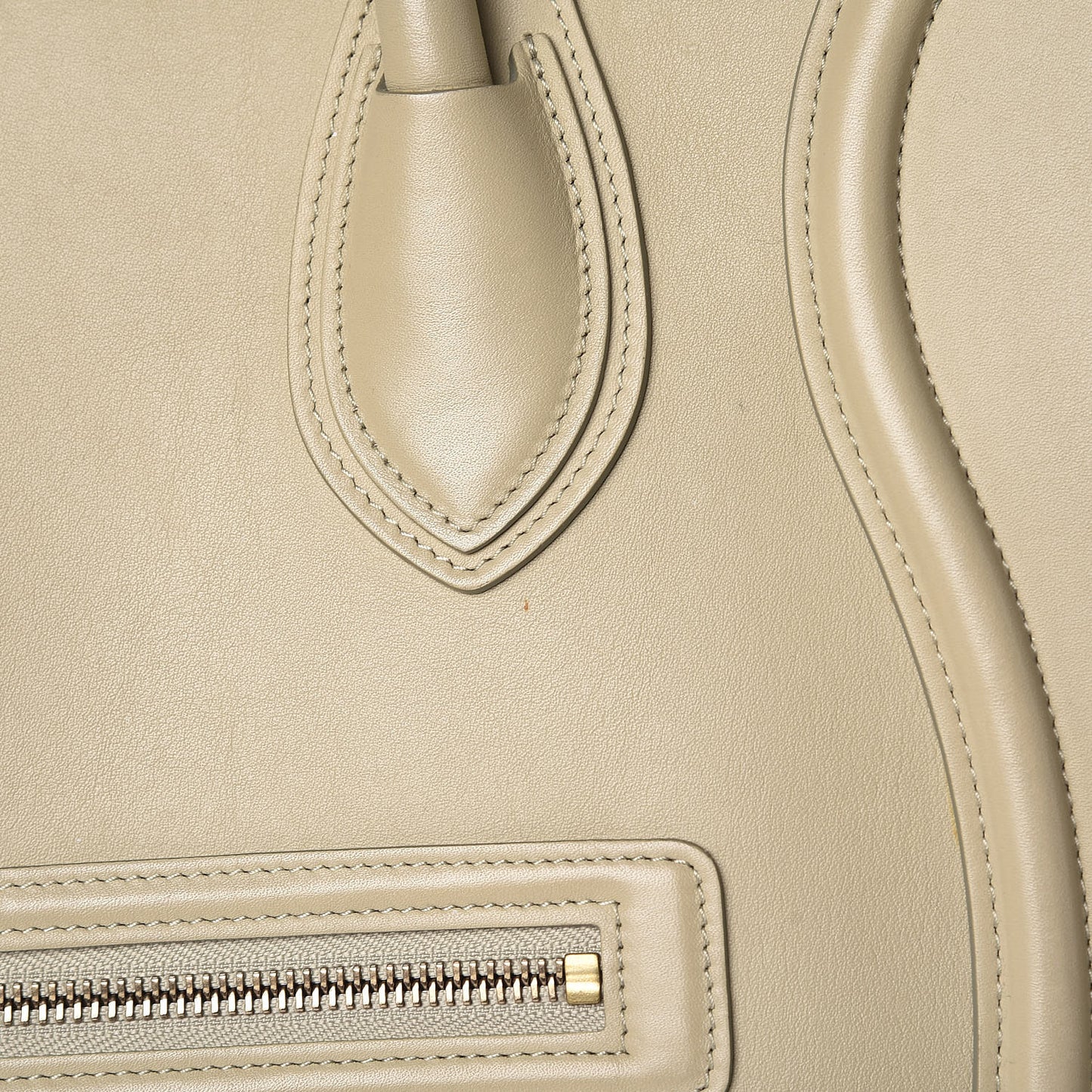 Smooth Calfskin Mini Luggage Mastic