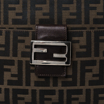 Fendi Zucca Shoulder Bag Tobacco 7 of 10