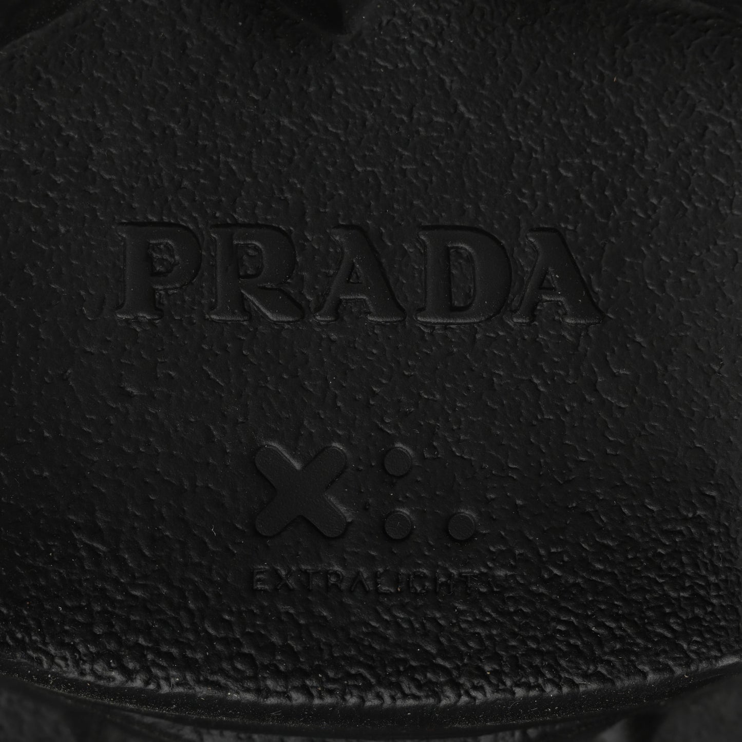 Foam Rubber Triangle Logo Monolith 55mm Cage Sandals 38 Black