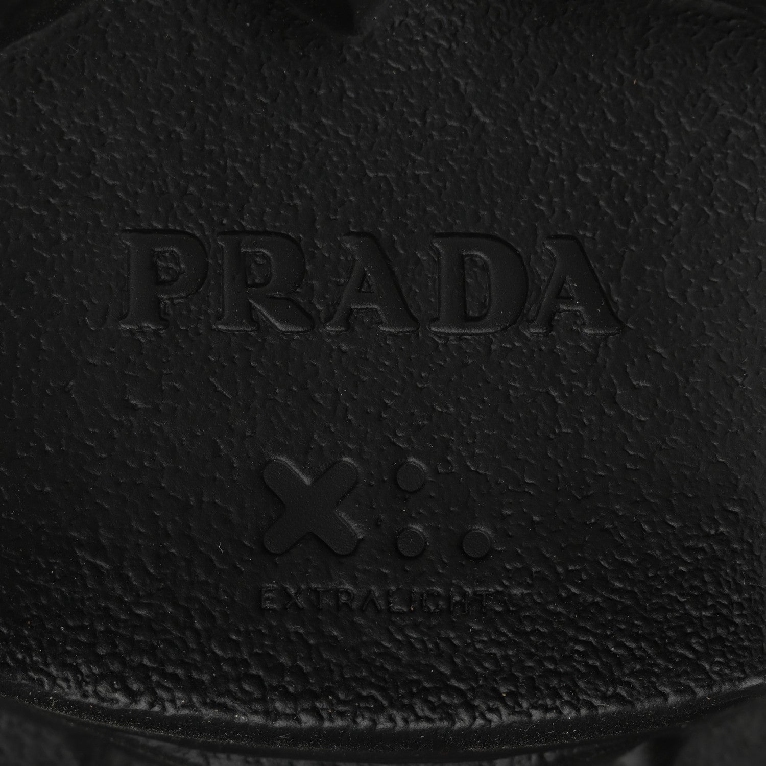 Prada Foam Rubber Triangle Logo Monolith 55mm Cage Sandals 38 Black 8 of 15