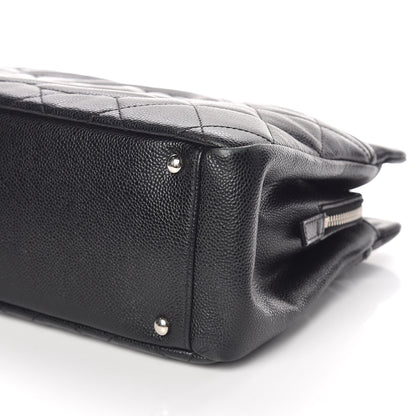 Chanel Caviar Quilted Timeless CC Soft Tote Black 6 of 15