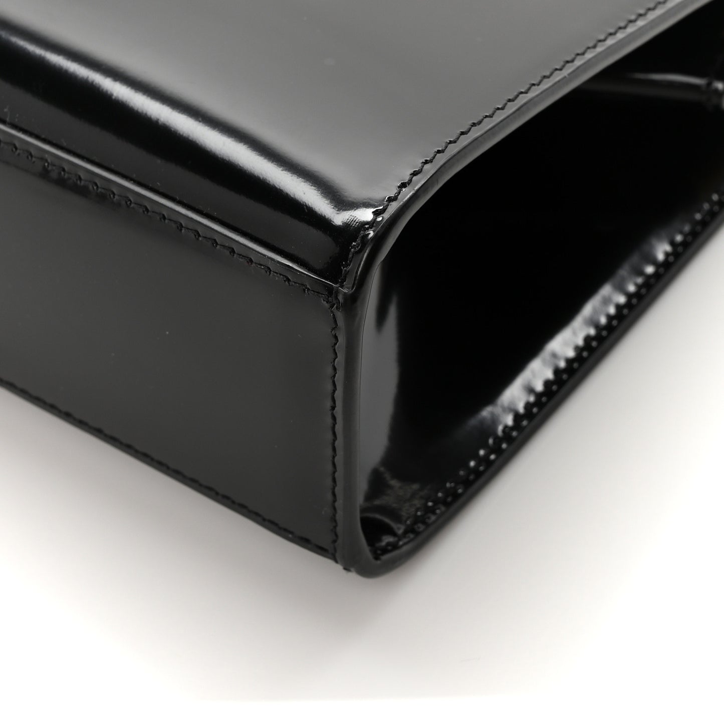 Nappa Brushed Calfskin Large Le Ann-Marie Alabastro Black