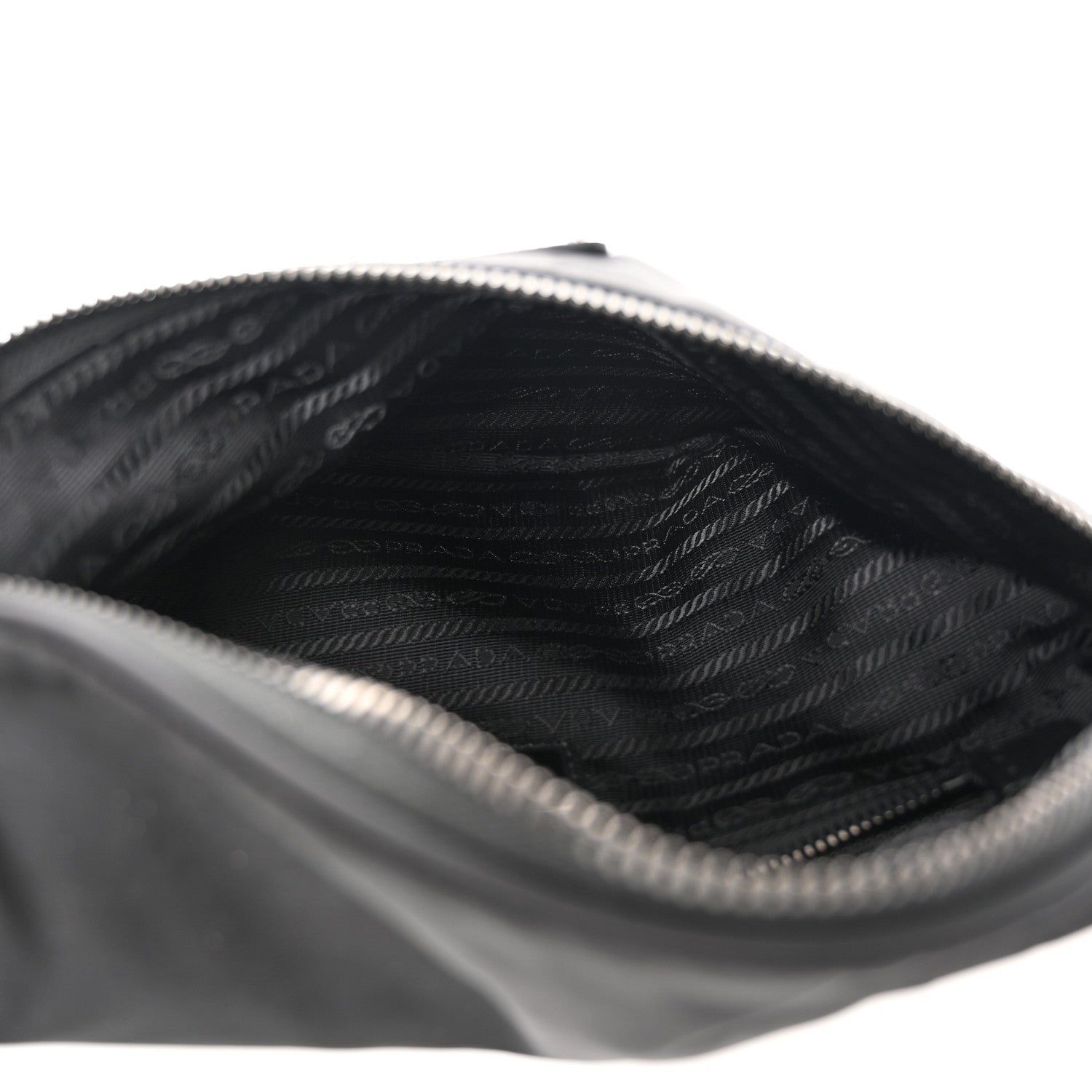 Prada Re-Nylon Saffiano Belt Bag Black 5 of 10
