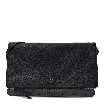 MCM Visetos Corina Crossbody Bag Black 1 of 9