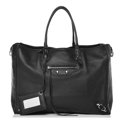 Balenciaga Veau Papier B4 Zip Around Tote Black 1 of 10