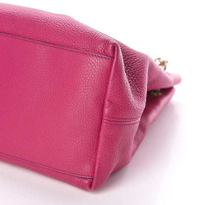 Gucci Cellarius Calfskin Medium Soho Chain Shoulder Bag Bright Bouganville 11 of 12