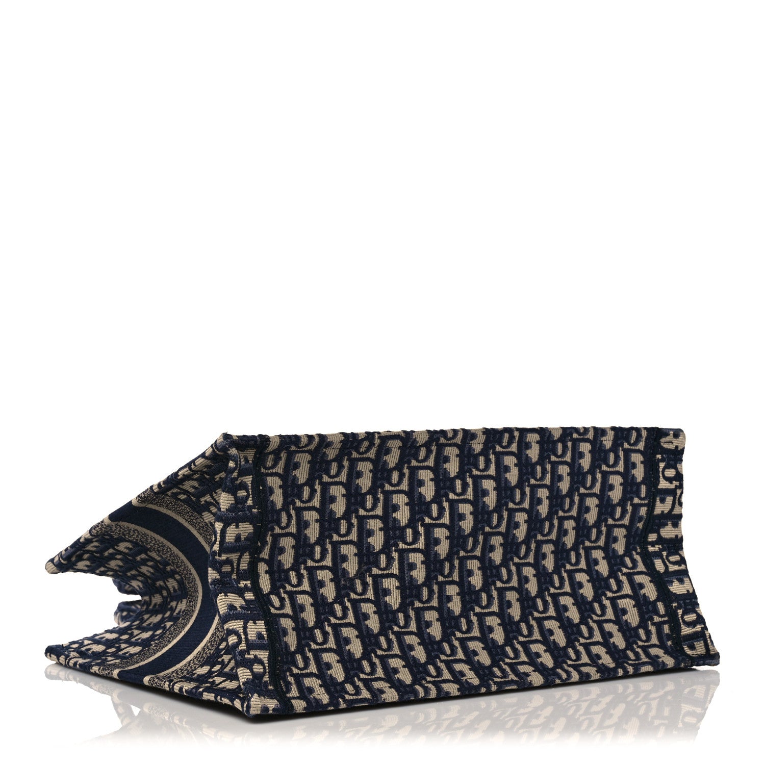 Christian Dior Oblique Medium Book Tote Blue Multicolor 3 of 10