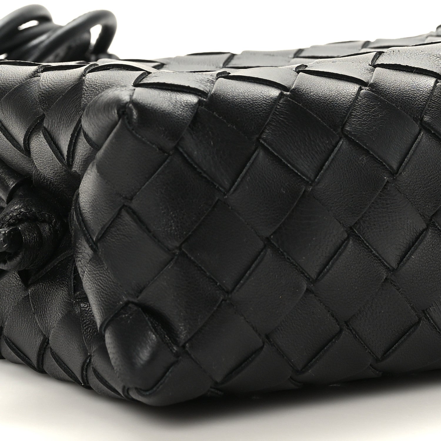 Bottega Veneta Nappa Intrecciato Mini Loop Camera Bag Black 7 of 8