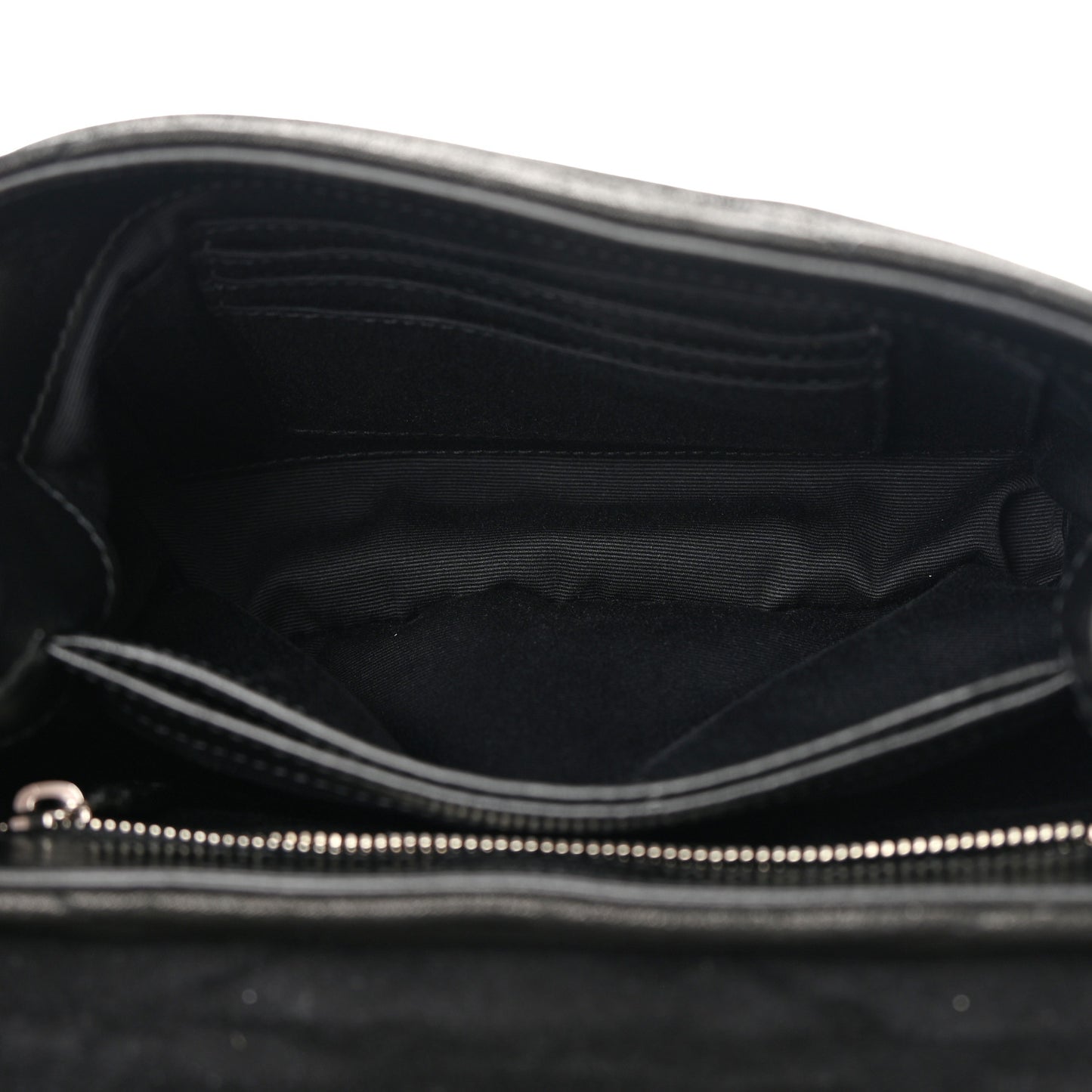 Y Quilted Monogram Toy Loulou Chain Satchel Black