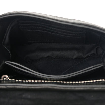 Saint Laurent Y Quilted Monogram Toy Loulou Chain Satchel Black 5 of 10