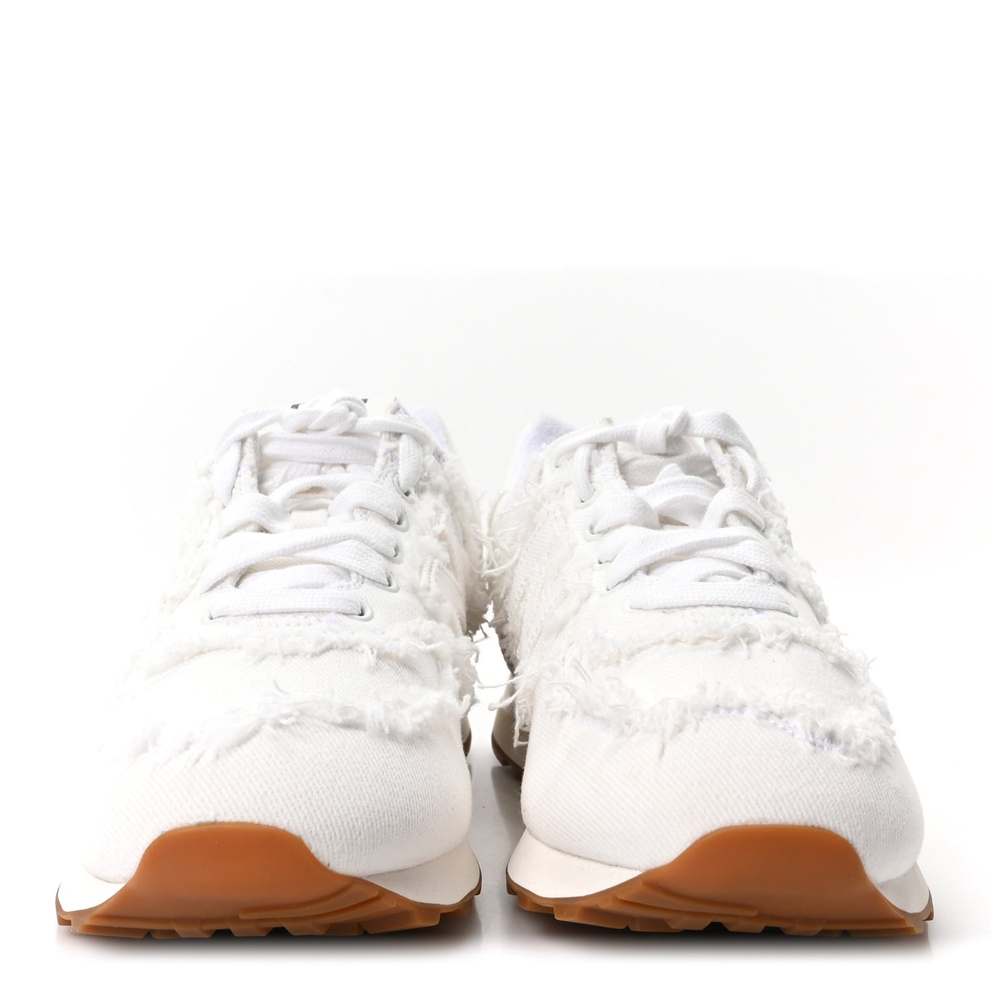 X NEW BALANCE Denim Marmorizzato 574 Sneakers 38.5 White