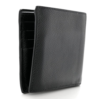 Prada Micro Grain Bi-Fold Wallet Black 3 of 9