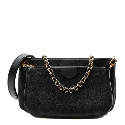 Louis Vuitton Empreinte Monogram Giant Multi Pochette Accessories Black 1 of 10