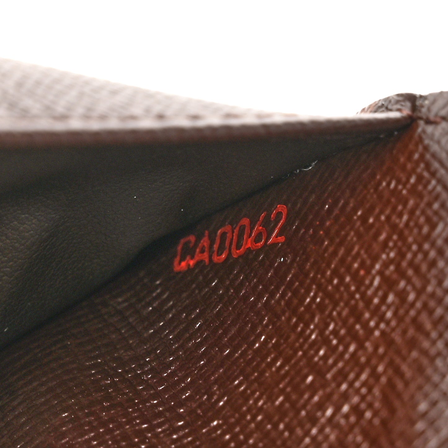 Damier Ebene Zippe Zipped Compact Wallet