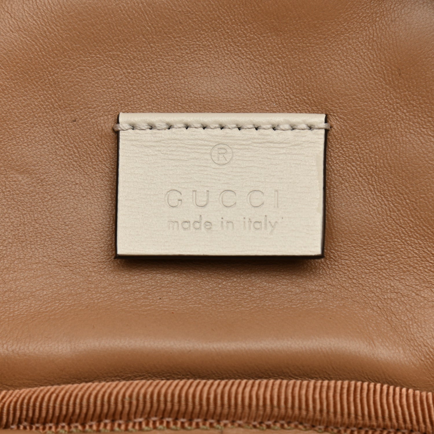 Gucci Calfskin Trapuntata Zumi Belt Bag Off White 6 of 12