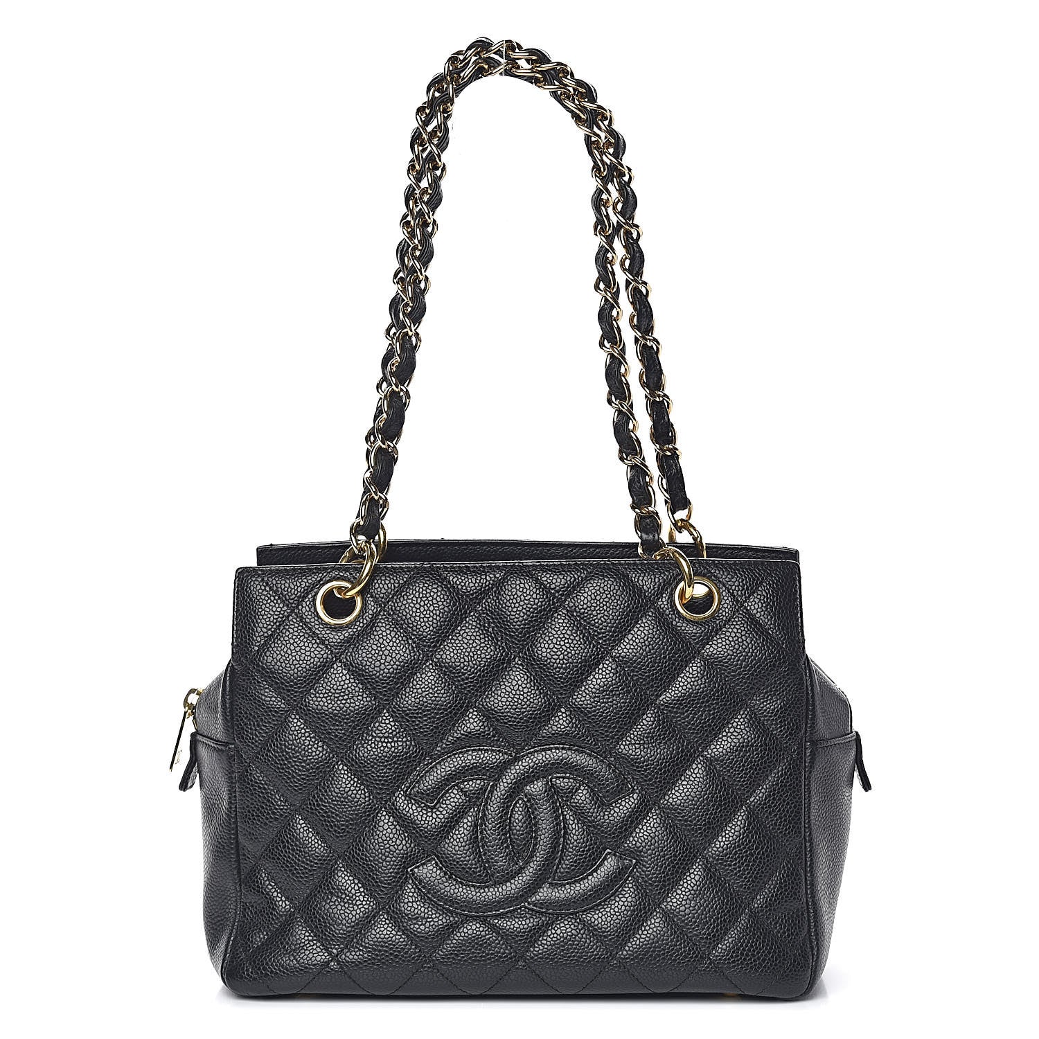 Chanel Caviar Quilted Petit Timeless Tote PTT Black 1 of 11