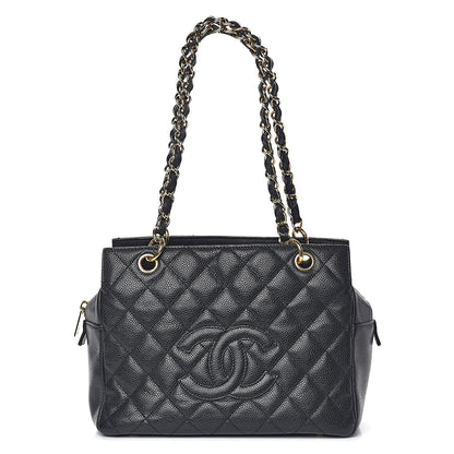 Chanel Caviar Quilted Petit Timeless Tote PTT Black 1 of 11