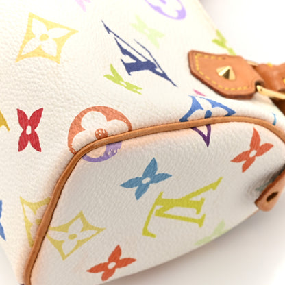 Louis Vuitton Monogram Multicolor Mini Sac HL Speedy White 13 of 14