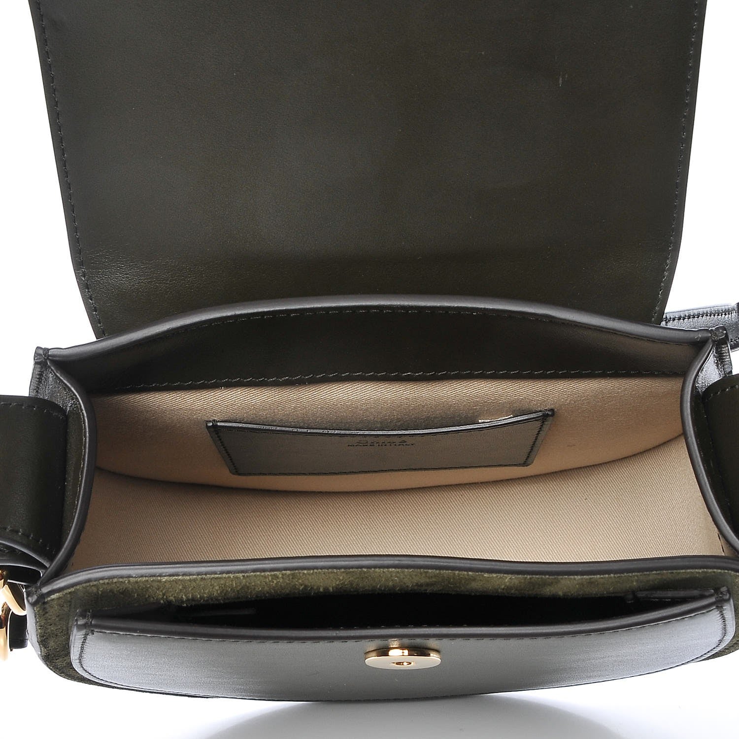 Chloe Calfskin Suede Small Tess Bag Deep Forest 6 of 8