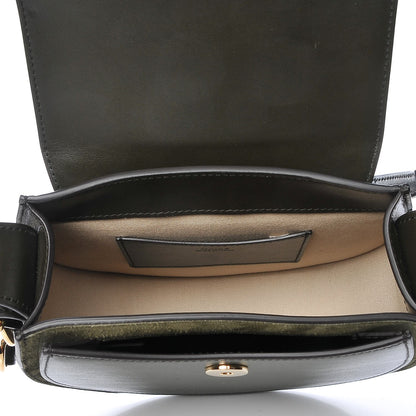 Chloe Calfskin Suede Small Tess Bag Deep Forest 6 of 8
