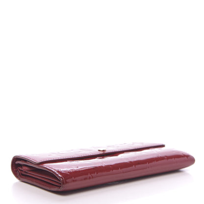 Louis Vuitton Vernis Sarah Wallet Pomme D'Amour 4 of 18