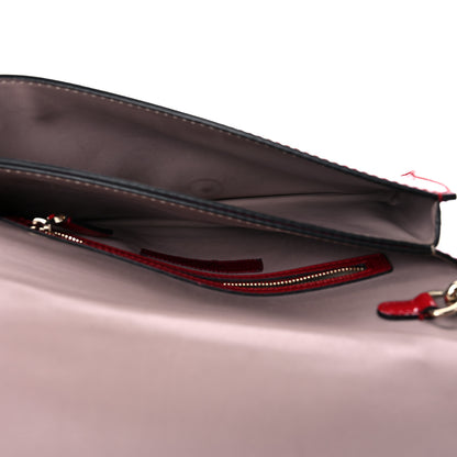 Valentino Garavani Patent Monochrome Rockstud Wristlet Clutch Rosso Valentino 5 of 17