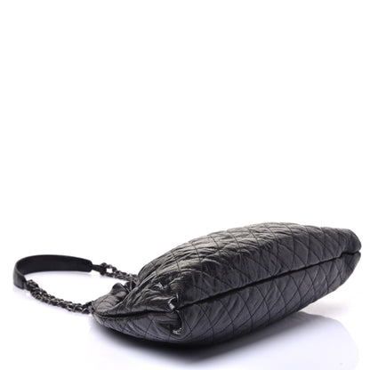 Chanel Caviar Quilted Medium Elastic Shopping Tote Black 4 of 9