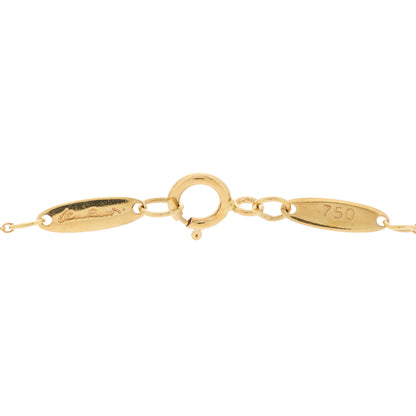 Tiffany 18K Yellow Gold Elsa Peretti Letter B Pendant Necklace 5 of 5