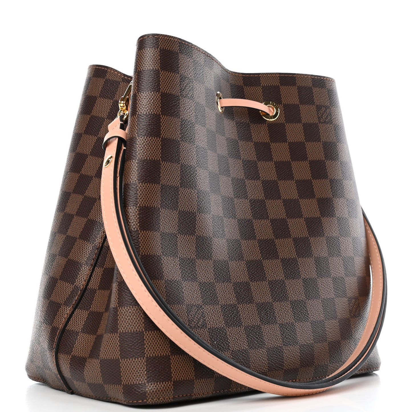 Damier Ebene Neonoe MM Venus Pink