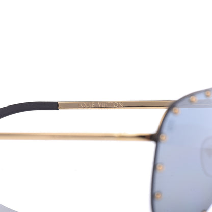 Louis Vuitton The Party Aviator Sunglasses Z0911U Blue 6 of 8