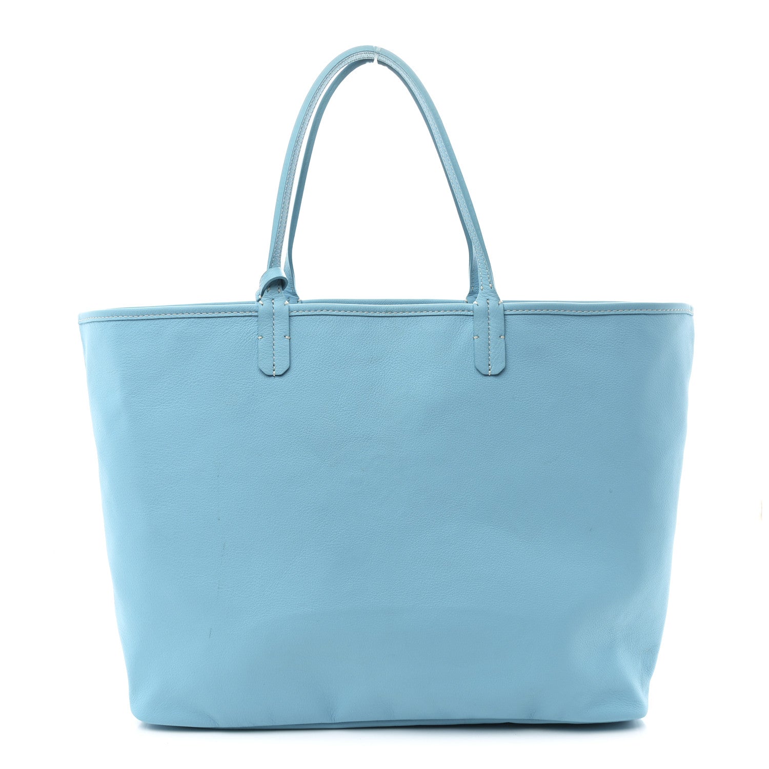 Goyard Goyardine Embroidered Flamingo Reversible Anjou PM Sky Blue 3 of 19