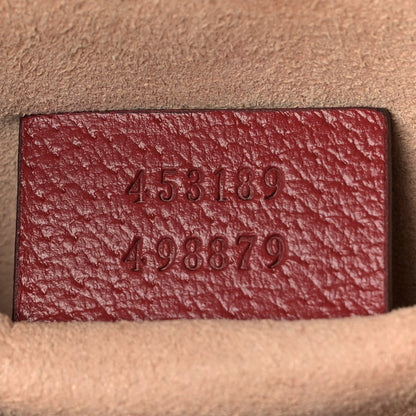 Gucci GG Supreme Monogram Tian Web Medium Padlock Messenger Shoulder Bag Beige Multicolor New Acero 7 of 10