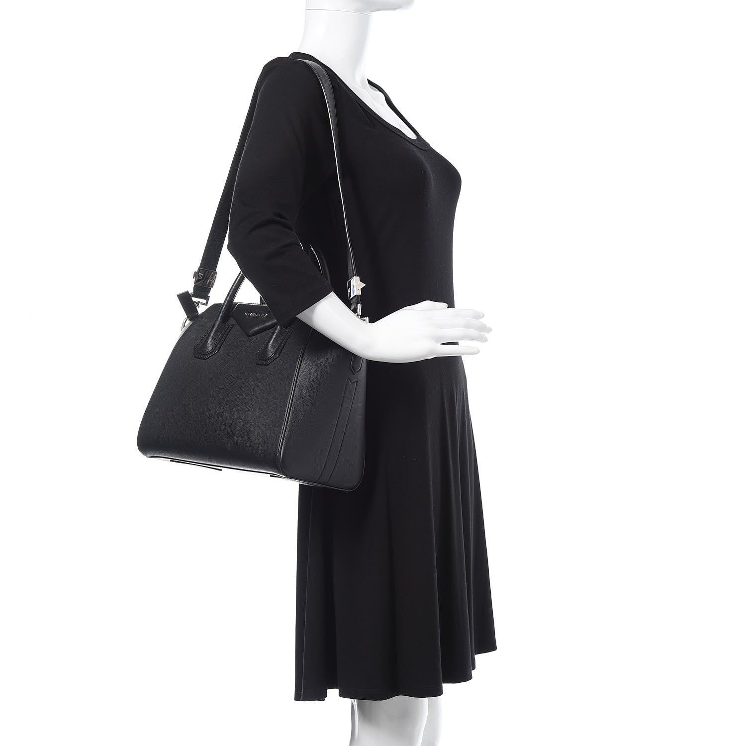 Givenchy Sugar Goatskin Small Antigona Black 2 of 17