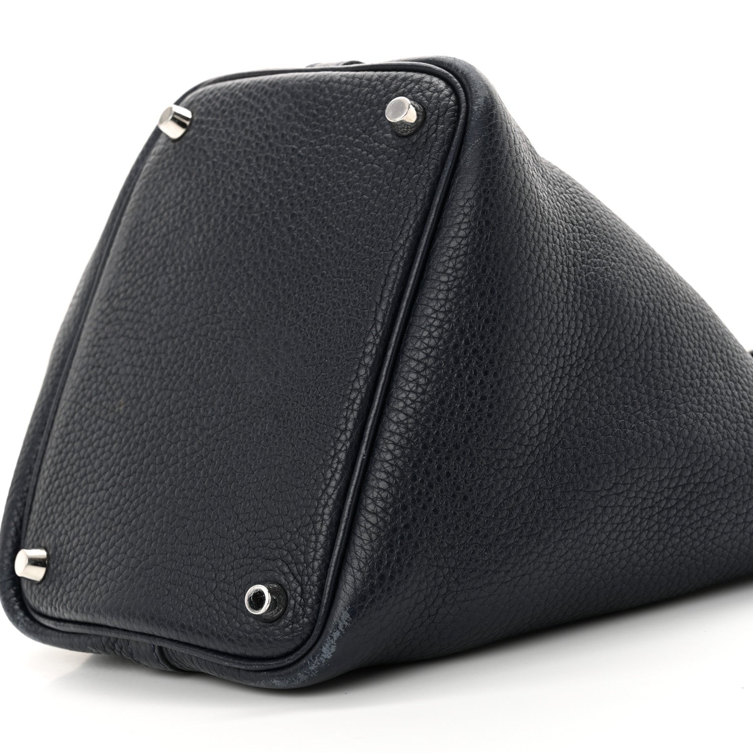 Hermes Taurillon Clemence Picotin Lock 18 PM Bleu Saphir 10 of 14