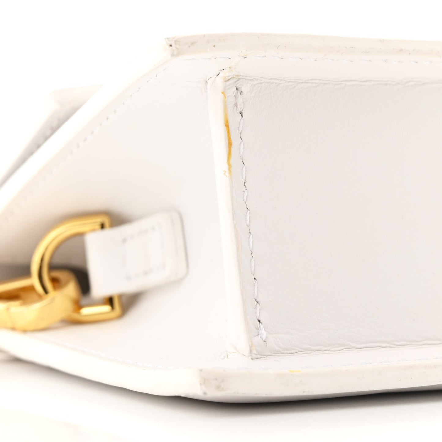 Smooth Calfskin Le Chiquito Long White