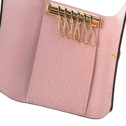 Louis Vuitton Damier Ebene Multicles 6 Key Holder Rose Ballerine 5 of 10