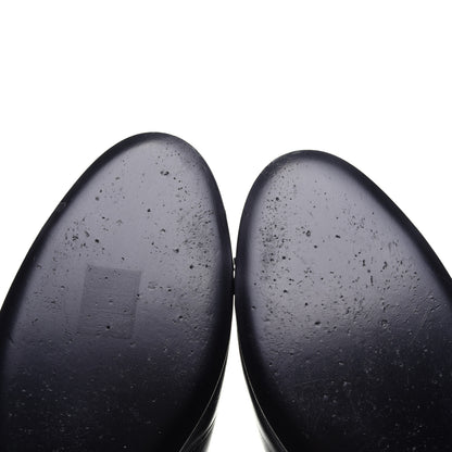 Chanel Lambskin Patent Cap Toe Ballerina Flats 40.5 Black 11 of 13