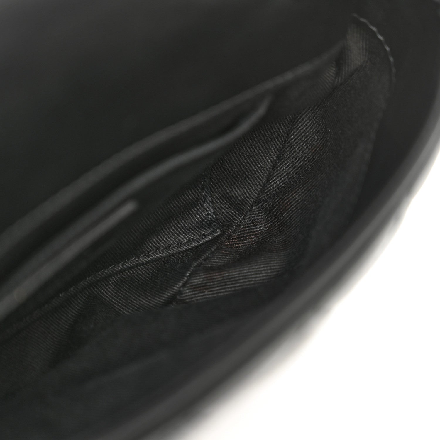 Chanel Calfskin Quilted CC Uniform Flap Belt Bag Black 12 of 14