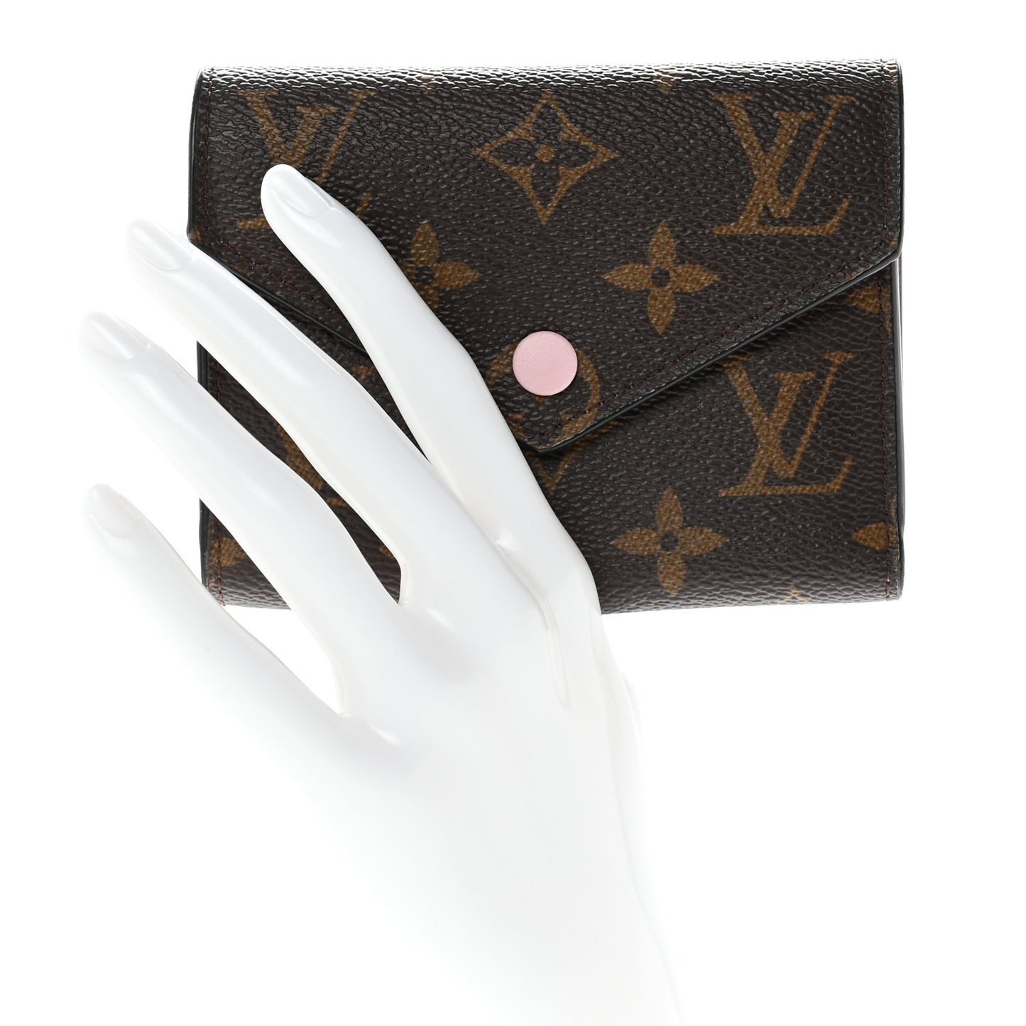 Monogram Victorine Wallet Rose Ballerine