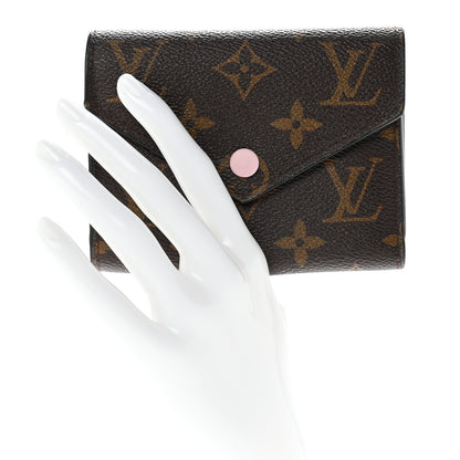 Louis Vuitton Monogram Victorine Wallet Rose Ballerine 2 of 7