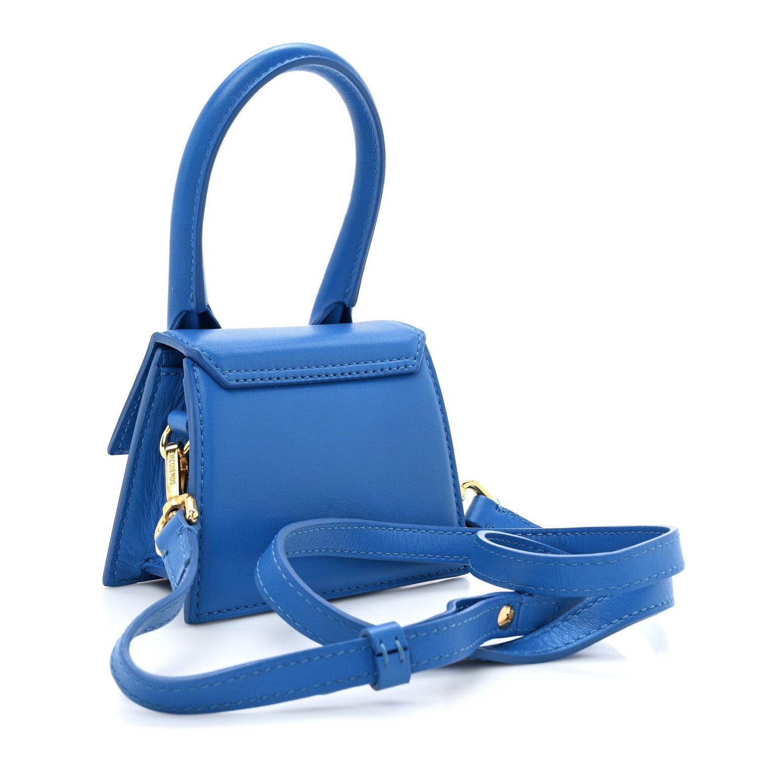 Jacquemus Smooth Calfskin Le Chiquito Blue 3 of 13