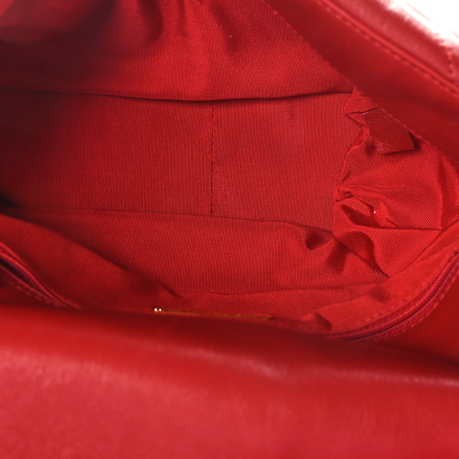 Chanel Lambskin Quilted Large Chanel 19 Flap Red 5 of 9