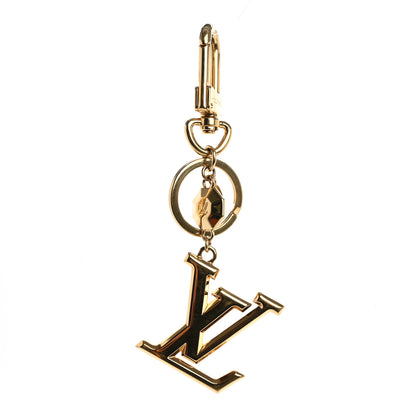 Louis Vuitton LV Facettes Bag Charm Key Holder Gold 5 of 6
