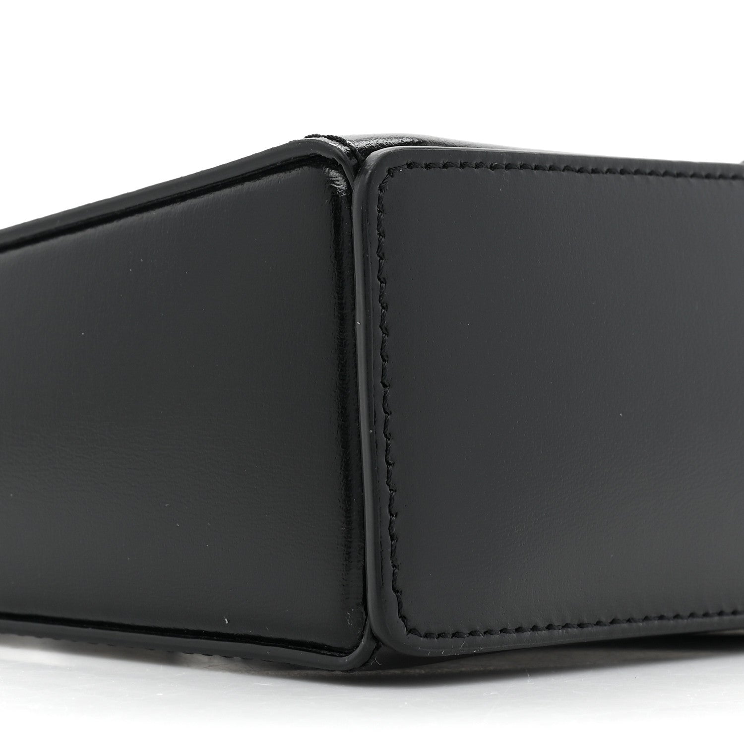 Givenchy Box Calfskin Mini Cut Out Shoulder Bag Black 9 of 10