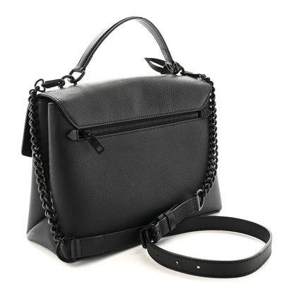 Louis Vuitton Soft Calfskin My Lockme Top Handle Black 3 of 9