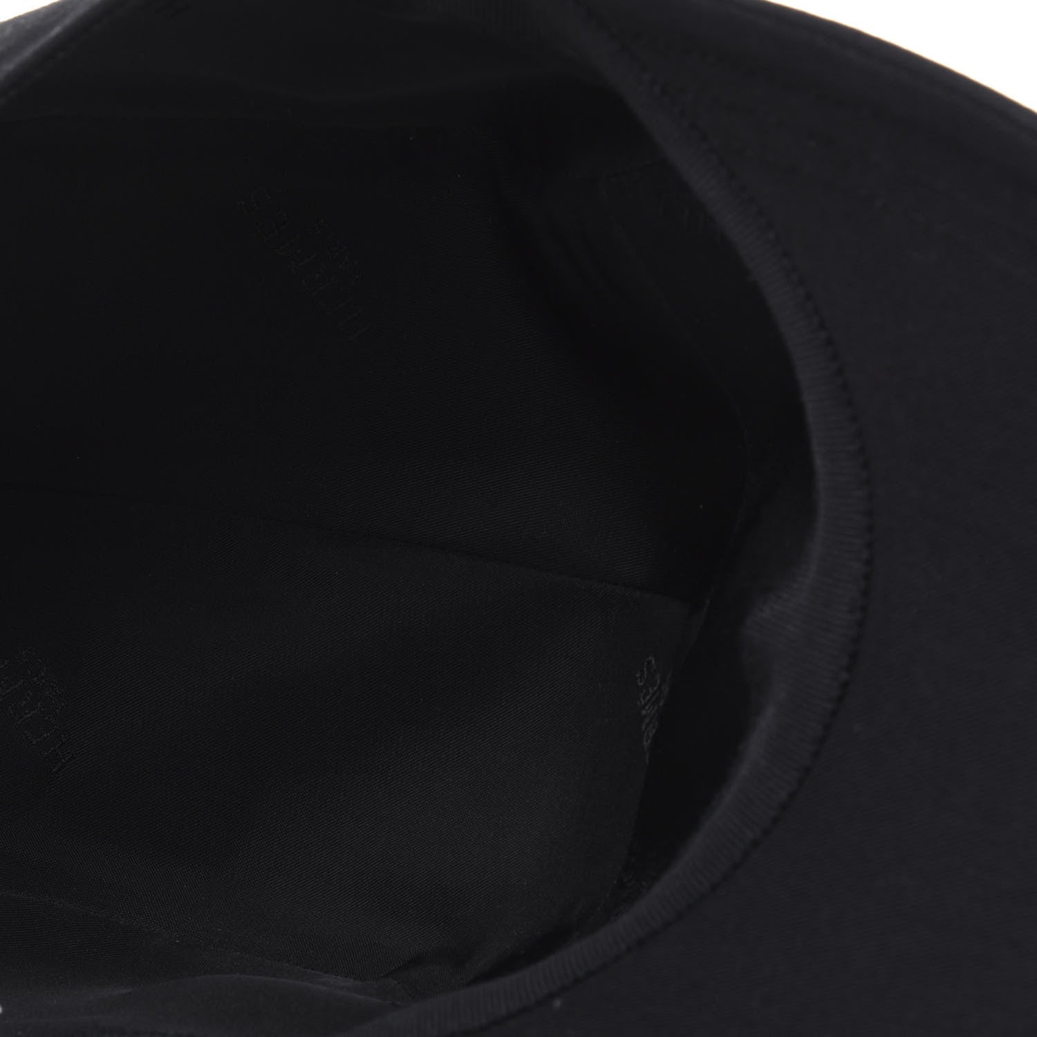 Hermes Cotton Nevada Street Hat 58 Black 5 of 6