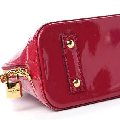 Louis Vuitton Vernis Alma BB Rose Indien 6 of 10