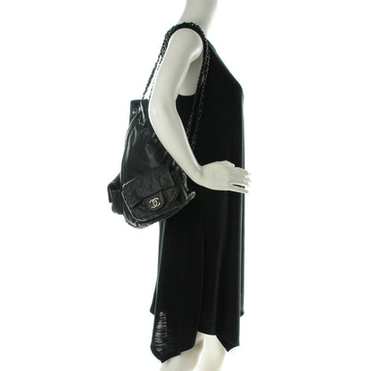 Chanel Calfskin Large Backpack Is Back Dark Grey 2 of 7