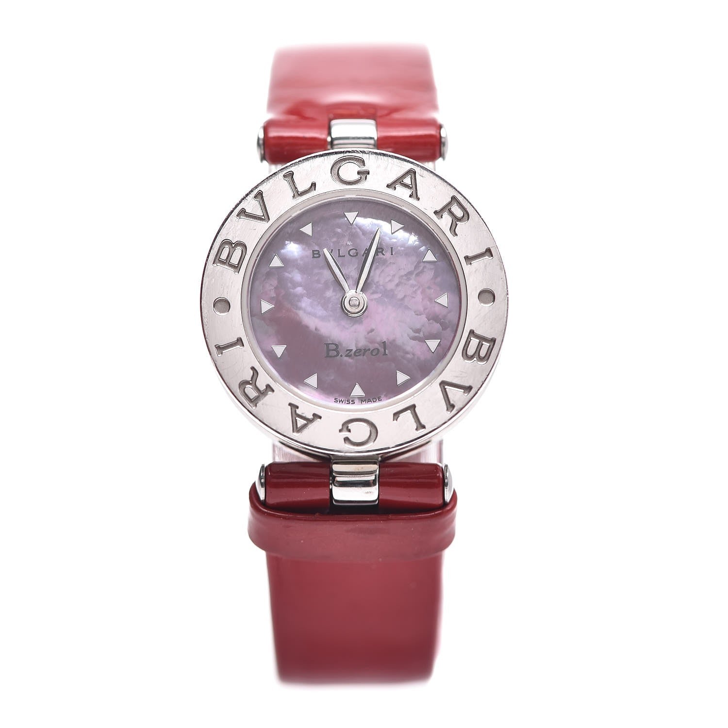 Bulgari Stainless Steel Pink Mother of Pearl 22mm B.Zero1 Quartz Watch 11 of 19