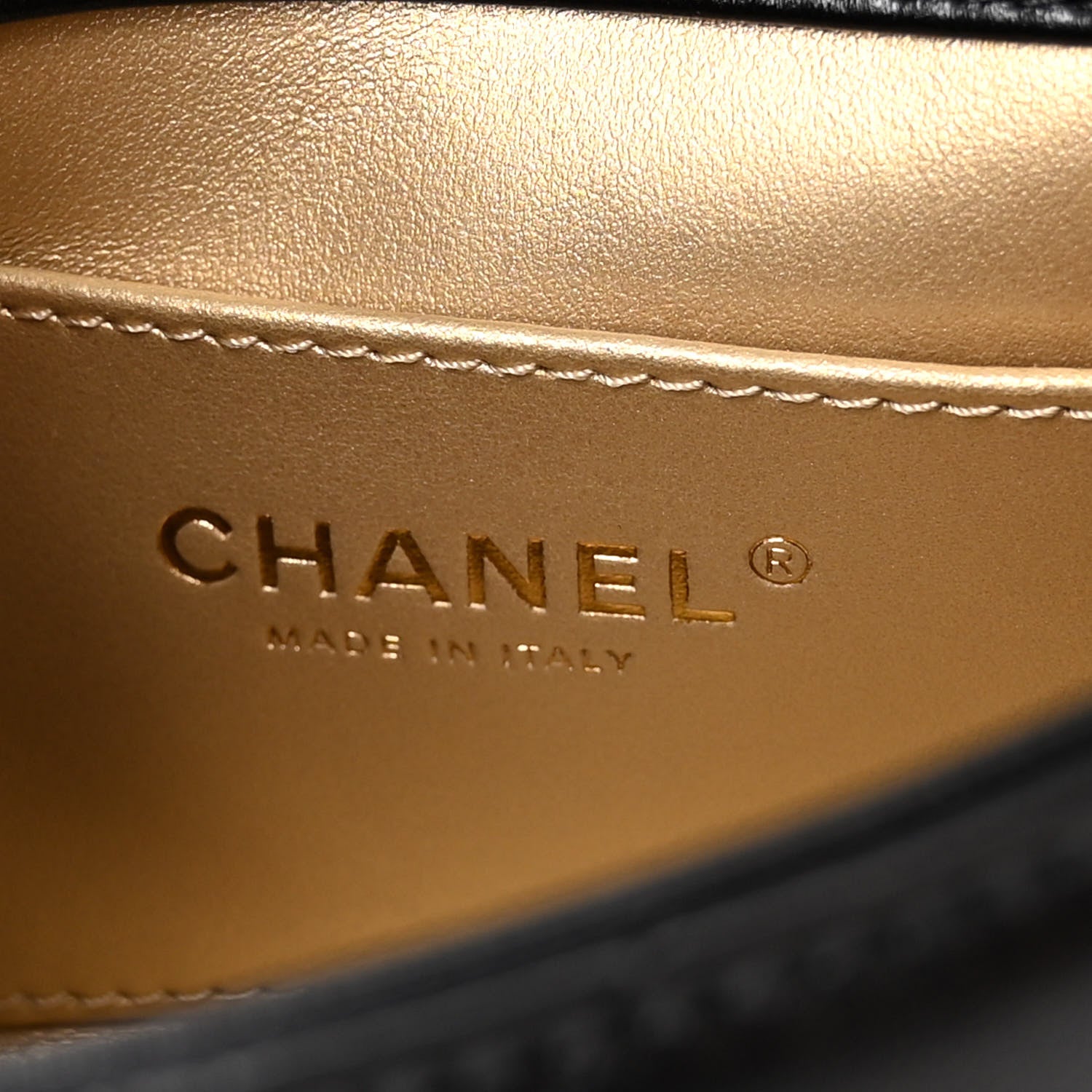 Chanel Shiny Lambskin Quilted Enamel CC Mini Flap Black 6 of 11